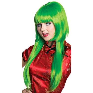 Imagem de Rubie's Peruca feminina Anime Costume Co, Verde, tamanho nico