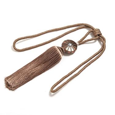 Imagem de suportes de cortina laços de cortina simples fivela acessórios de cortina, T6,2 PCS