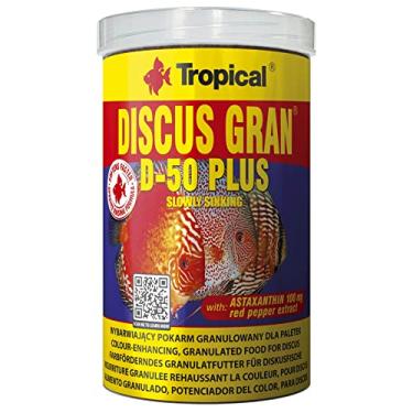 Imagem de Ração Para Peixes Discus Gran D-50 Plus 440g 1000ml Tropical Tropical para Peixes
