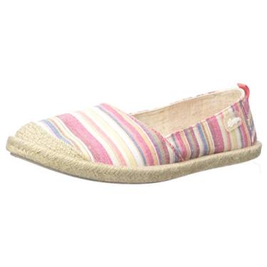 Imagem de Sugar Tênis feminino Genius confortável sem cadarço e design fofo, Multi praia natural, 35