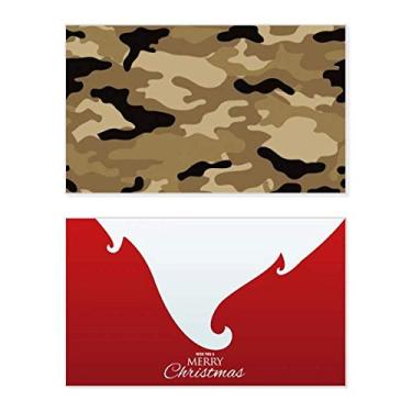 Imagem de Camuflagem Line Art Grain Ilustration Pattern Holiday Holiday Merry Christmas Cartões de parabéns Mensagem de Natal