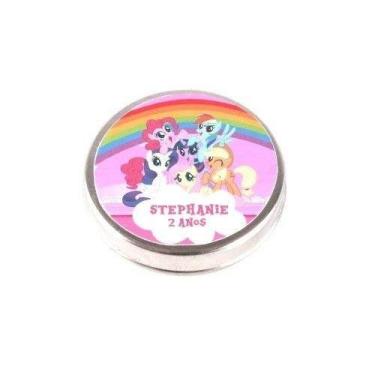 Imagem de Kit 30 Lembrancinha Potinho Alumínio My Little Pony