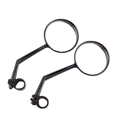 Imagem de Zopsc-1 Espelho de bicicleta, espelho retrovisor traseiro grande , para guidão de bicicleta de motocicleta