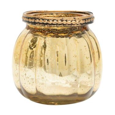 Imagem de Porta Vela Relicário Ondina 8 CM - Home Style