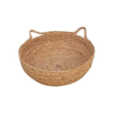 Imagem de Bothyi Tapetes para gatos cesta de cama de gato durável verão tecido suprimentos para animais de estimação doméstico casa de gato ninho caverna para cães pequenos gatinho gatos grandes filhote de coelho, 40 cm x 14 cm