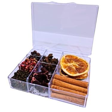 Imagem de Kit 7 Especiarias para Gin + Caixa Acrílico