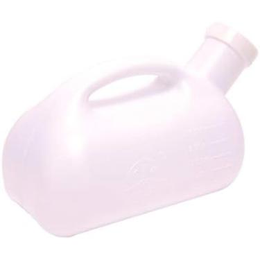 Imagem de Penico Masculino Portátil, 3000ml, Mictório Masculino Grande Com Capa, Coletor De Garrafa De Xixi, Banheiro De Viagem Para Hospital, Casa, Acampamento, Carro, Viagem,Branco,Enchanting12