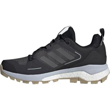 Imagem de adidas Women's Terrex Skychaser Gore-TEX 2.0 Hiking Shoe, Core Black/Halo Silver/Halo Blue - 6