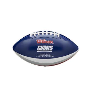 Imagem de Bola Futebol Americano Nfl Mini Peewee Team New York Giants Wilson Cor Marinho