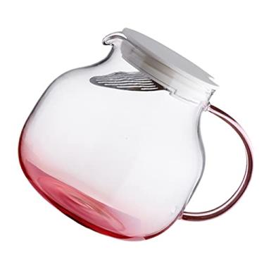 Imagem de BESTOYARD garrafa de água fria bule de filtro doméstico bule seguro para fogão chaleira de água chaleira de vidro bule de chá multifuncional bule de chá delicado Alta capacidade de água