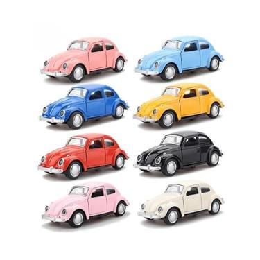 Imagem de Power Toys TECH - Miniatura Fuscão Fusquinha Cor Surpresa - Carrinho de Ferro com Portas que Abrem e Pneus de Borracha