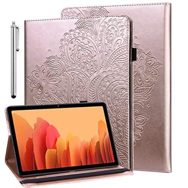 Imagem de ALILANG Capa para Lenovo Tab M10 Plus de 10,3 polegadas, Lenovo Tab M10 FHD Plus (2020 2ª geração) TB-X606F / TB-X606X 10,3 polegadas com Stylus, vários ângulos de visualização suporte de couro PU