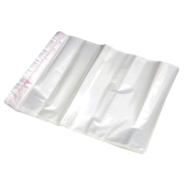 Imagem de iplusmile 100 Unidades sacos embalagem multiuso sacos polietileno sacos auto-selagem camisa bolsa sacos embalagem roupas sacos para embalar roupas calçado desportivo branco
