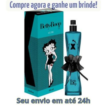 Imagem de Perfume betty boop cute feminina 50ML - original