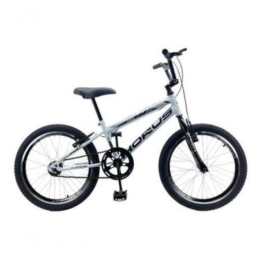 Imagem de Bicicleta Infantil Aro 20 Bmx Masculina - Cross Branco