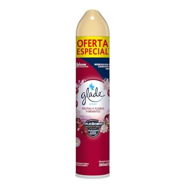 Imagem de Glade Aromatizador de Ambiente, Odorizador de Ambiente, Frutas e Flores Vibrantes, Aerosol 360ml
