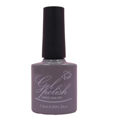 Imagem de Esmalte Em Gel Chic & Fun 7,5ml Led/uv Unhas Manicure Nail C/Registro (046, x 2un)