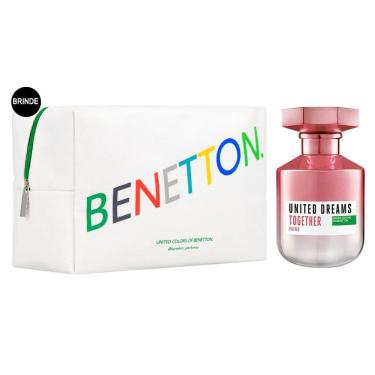 Imagem de Benetton United Dreams Together Her Edt Perfume Feminino 80Ml + Necessaire