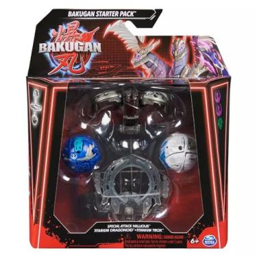 Imagem de Bakugan - Special Attack Nillious, Titanium Dragonoid & Titanium Trox