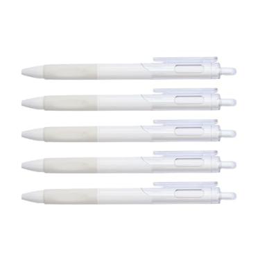 Imagem de Canetas Roller, Caneta de Gel de 0,5 Mm Com Pega Confortável, Retrátil para Escrever (5 unidades)