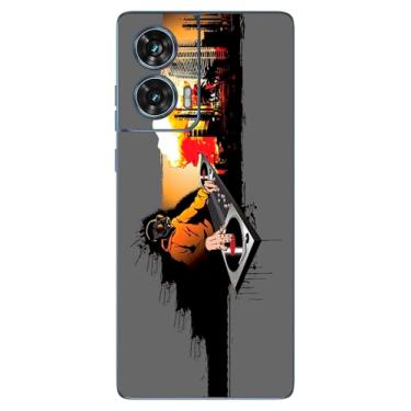 Imagem de Capa Adesivo Skin264 Verso Para Motorola Edge 50 Fusion