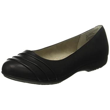 Imagem de CLIFFS BY WHITE MOUNTAIN Sapatilha feminina Clara Ballet, Preto/Polido/Liso, 35