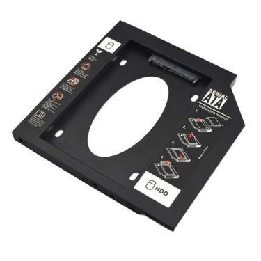 Imagem de Adaptador HDD/SSD Para Notebook Via Baia de 9,5mm CD/DVD - GA172OUT [Reembalado] GA172OUT