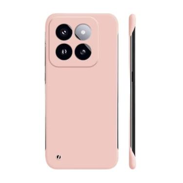 Imagem de Capa ultrafina sem moldura para PC para Xiaomi MI 14 13 Pro 12S 11 10 9T Pro colorida para Mi 13 11 Lite 5G capa dura fosca, rosa, para Mi 13 Pro