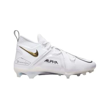 Imagem de Nike Chuteira masculina Alpha Menace Pro 2 Mid, Branco/preto, 11