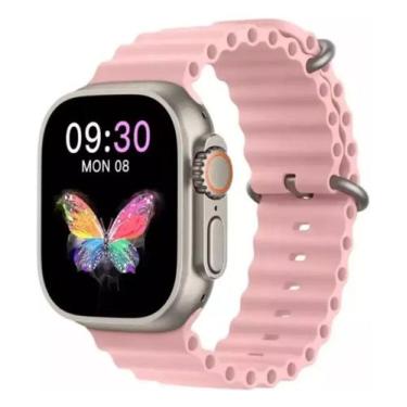 Imagem de Smartwatch W68 2 Pulseiras Ultra Serie 8 Nfc Gps Tela 2,2 Multi-Funçõe