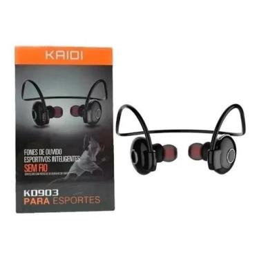Imagem de Fone Esportivo Estério Sem Fio Kd-903 - Kaidi
