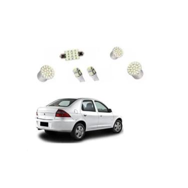 Imagem de Kit Prisma Lâmpada Led 2007/2012 Xenon Teto Torpedo Placa Ré - Blue Li