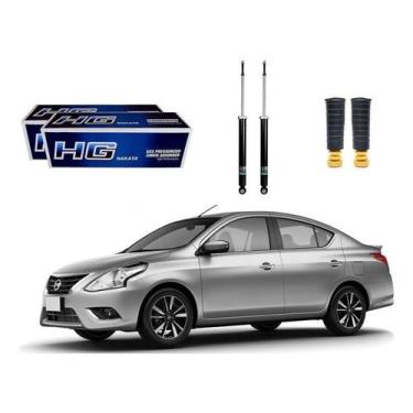 Imagem de Kit Amortecedor Traseiro Versa 1.0 1.6 2015 A 2020 - Nakata