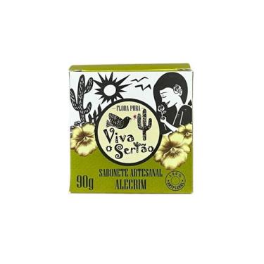 Imagem de Sabonete vegetal de alecrim 90g linha viva o sertao - Flora pura