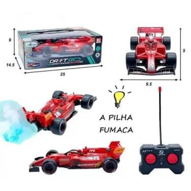 Imagem de Fórmula 1 Carro com controle remoto Drift Go Spray Racing . - toy king
