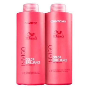 Imagem de Wella Professionals Invigo Color Brilliance Duo Salon (2 Produtos)