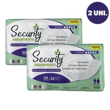 Imagem de Kit com 2 Absorvente Geriátrico Pós Parto E Operatório Security Com 10