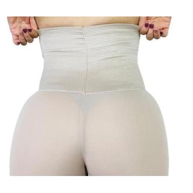 Imagem de Short Cinta Reduz Medida Aperta Barriga Calcinha Modeladora M16 - Faná