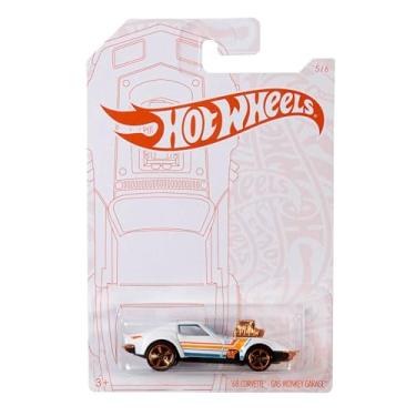 Imagem de Hot Wheels 2020 Pearl e Chrome 5/6 - '68 Corvette Gas Monkey Garage (Branco)