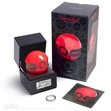 Imagem de The Wand Company Original Poké Ball Authentic Replica - Realistic, Electronic, Die-Cast Poké Ball with Display Case Light Features – Officially Licensed by Pokémon