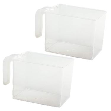 Imagem de Conjunto de tigelas de substituição Omega 8006 para sucos – Coleção de polpa e suco de plástico transparente da Omega Juicers