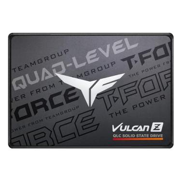 Imagem de TEAMGROUP T-Force Vulcan Z 1TB SLC Cache 3D NAND QLC SSD interno SATA III de 2,5 polega...