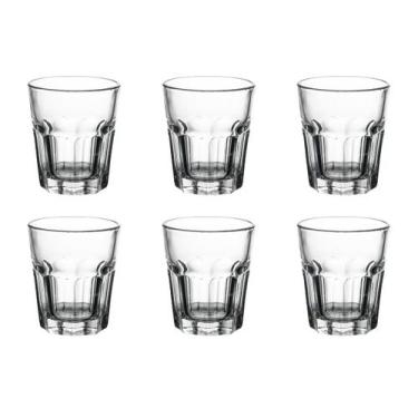 Imagem de 6 Copos de Dose/Shot Tequila Canelado Gibraltar LotusGlass 50ml