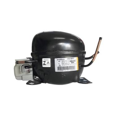 Imagem de Compressor Embraco 1/4HP - EM2U80HLP 220v 60hz - R134a