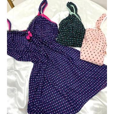 Imagem de Camisola Érika,tamanho M G,cores variadas - Camisola Erika 