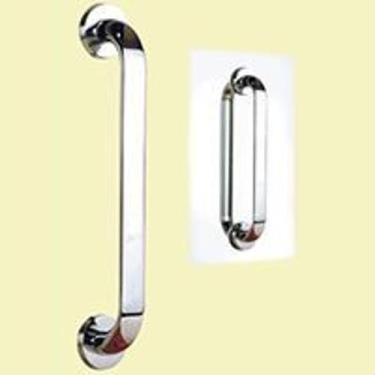 Imagem de Puxador classic duplo para porta 25cm zamac cromado da União Mundial