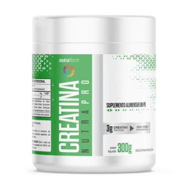Imagem de Creatina nutra pro - 300g - 100% pura monohidratada - nutraform