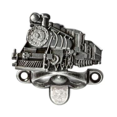 Imagem de Abridor de Garrafa Cerveja Trem Maria Fumaça Metal Zamac Decoração - M