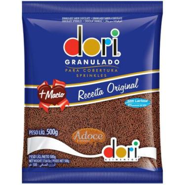 Imagem de Granulado sabor chocolate  dori, 500g