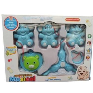 Imagem de Mobile Berço Infantil Musical rosa Varios modelos . - toys king